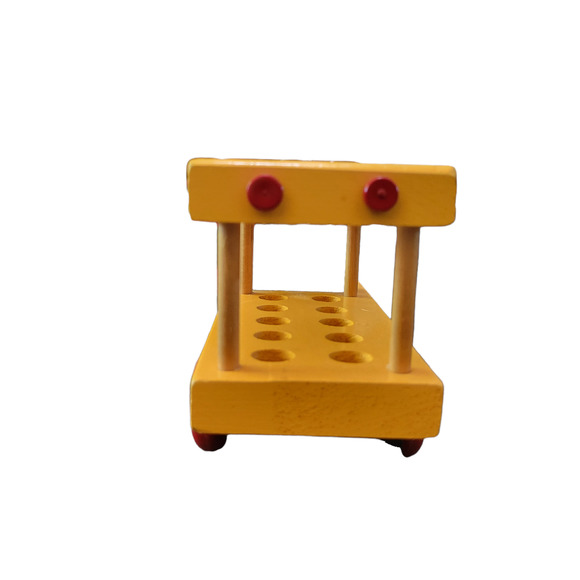 VTG Wooden School Bus Toy Montgomery Schoolhouse Inc. Made In Vermont USA Rare - Picture 3 of 5